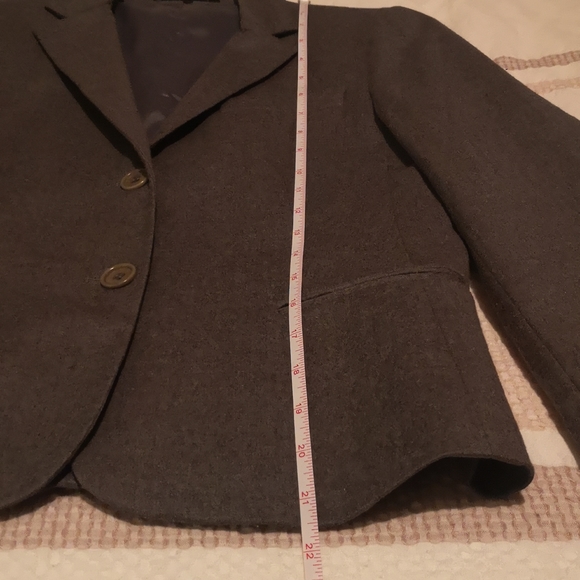 Grey wool blazer - Picture 8 of 8